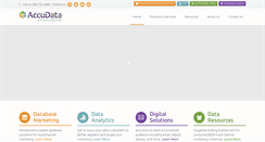 Desktop Screenshot of accudata.com